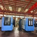 []韩国原装斗山HM500双工位卧加，同款5台，FANUC31i系统.