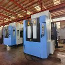 []韩国原装斗山HM500双工位卧加，同款5台，FANUC31i系统.